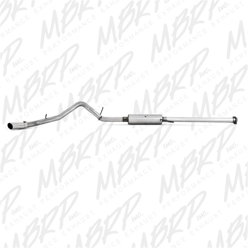 MBRP 2007-2008 Chev/GMC 1500 (Next Gen.) CC EC 66 bed 4.8/5.3L Cat Back Single Side.