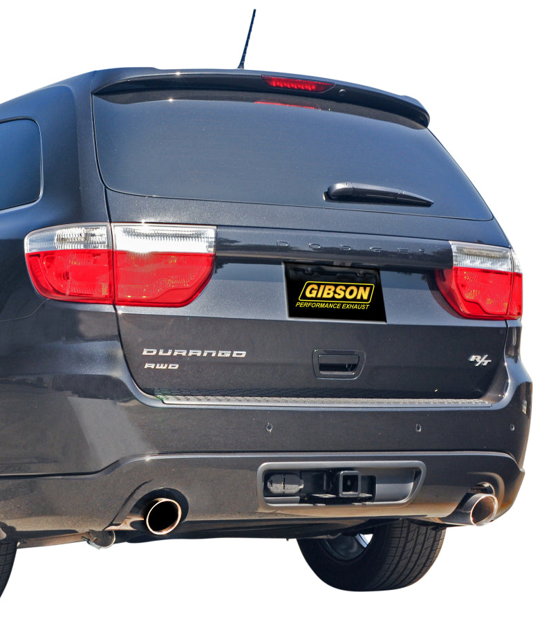 Gibson 11-18 Dodge Durango R/T 5.7L 2.25in Axle-Back Dual Exhaust - Aluminized.