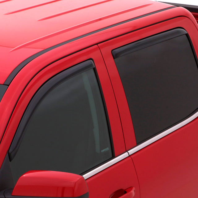 AVS 04-15 Nissan Armada Ventvisor In-Channel Front & Rear Window Deflectors 4pc - Smoke.