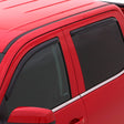 AVS 15-18 Ford F-150 Supercab Ventvisor In-Channel Front & Rear Window Deflectors 4pc - Smoke.