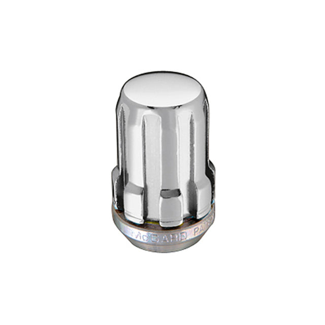 McGard SplineDrive Lug Nut (Cone Seat) M12X1.5 / 1.24in. Length (4-Pack) - Chrome (Req. Tool).