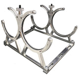 Nitrous Express Billet Bracket for Dual 10 Or 15lb N2O Bottle Incl Floor Mounts.