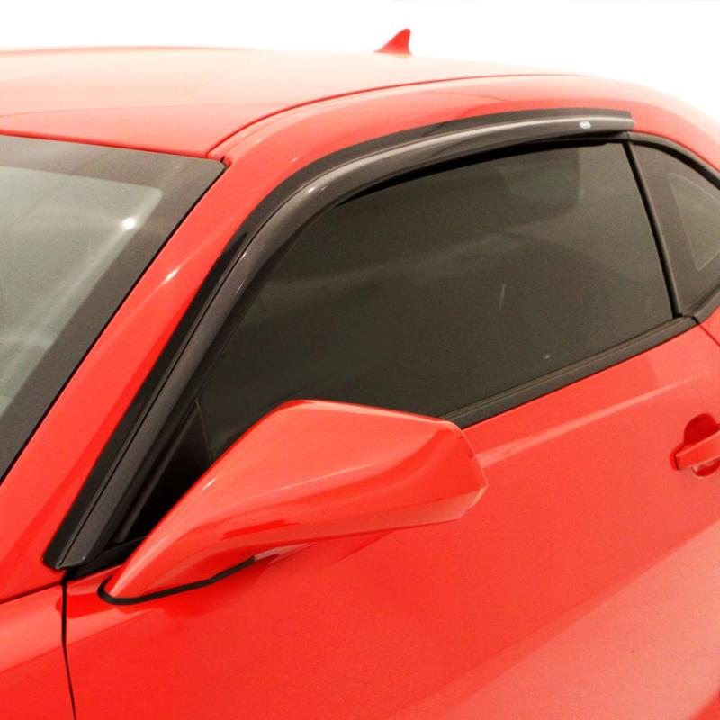 AVS 08-12 Nissan Altima Coupe Ventvisor Outside Mount Window Deflectors 2pc - Smoke.