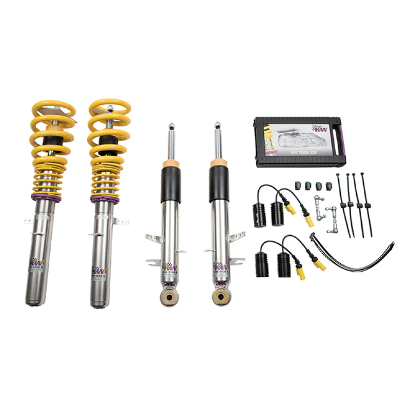 KW Coilover Kit V3 BMW X5 (F15) w/ Rear Air w/ EDC Bundle.