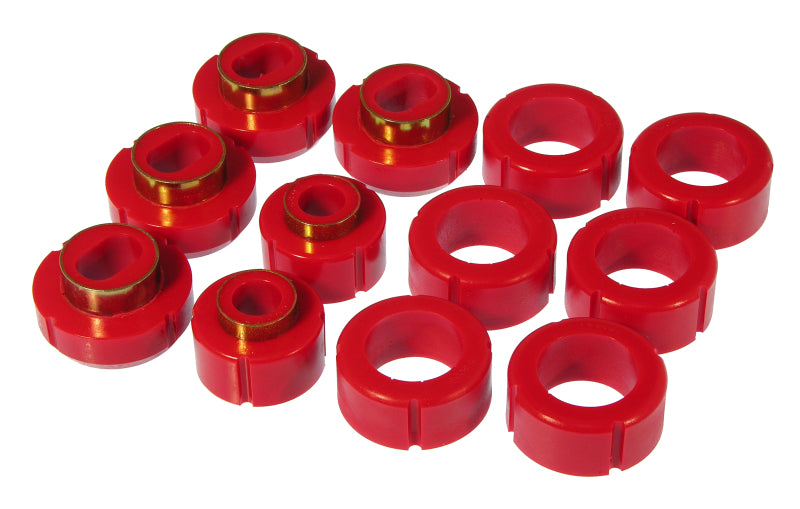 Prothane 82-04 GM 2/4wd S-Series Std Cab Body Mount - Red.