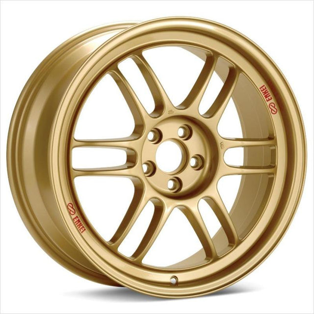 Enkei RPF1 18x9.5 5x114.3 38mm Offset 73mm Bore Gold Wheel *Special Order Minimum Order of 40*.