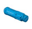 NRG 700 Series M12 X 1.5 Steel Lug Nut w/Dust Cap Cover Set 21 Pc w/Locks & Lock Socket - Blue.