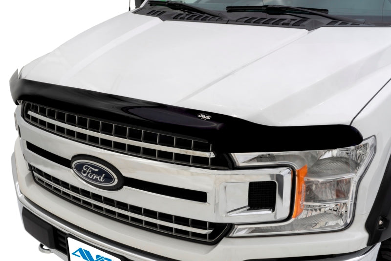 AVS 08-11 Dodge Dakota High Profile Bugflector II Hood Shield - Smoke.