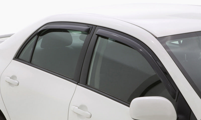 AVS 11-18 Dodge Charger Ventvisor In-Channel Front & Rear Window Deflectors 4pc - Smoke.