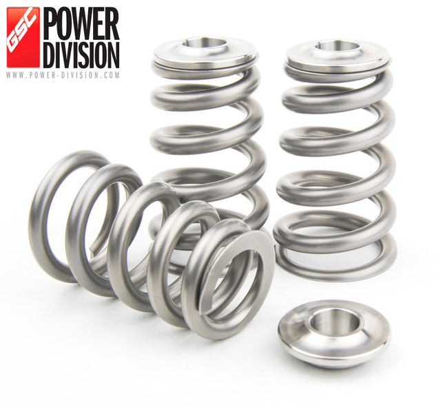 GSC P-D Toyota 2JZ-GTE Single Conical Valve Spring and Ti Retainer Kit.