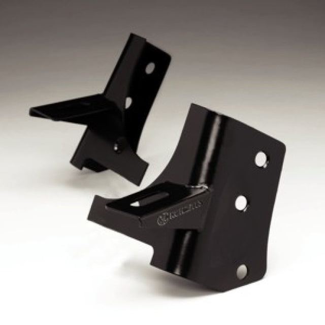 KC HiLiTES 97-06 Jeep TJ A-Pillar Windshield Hinge Light Mount Bracket Set (Pair) - Black.