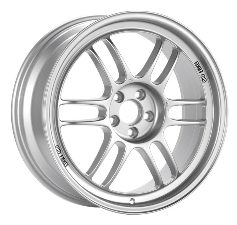 Enkei RPF1 14x7 4x100 19mm Offset 54mm Bore Silver Wheel.