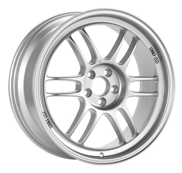 Enkei RPF1 17x9 5x114.3 35mm Offset 73mm Bore Silver Wheel.