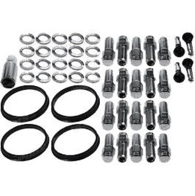 Race Star 14mm x 1.5 1.38in. Shank w/ 7/8in. Head Dodge Charger Closed End Lug Kit - 20 PK.