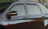 AVS 04-15 Nissan Armada Ventvisor In-Channel Front & Rear Window Deflectors 4pc - Smoke.