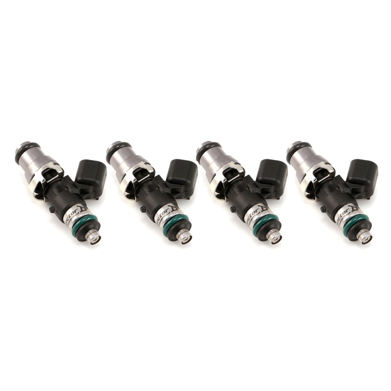 Injector Dynamics 1340cc Injectors - 48mm Length - 14mm Grey Top - 14mm Lower O-Ring (Set of 4).