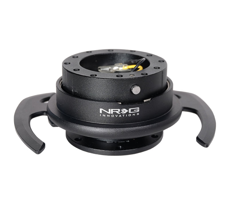 NRG Quick Release Kit Gen 4.0 - Black Body / Black Ring w/ Handles.