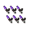 Injector Dynamics 2600-XDS Injectors - 60mm Length - 14mm Top - 14mm Lower O-Ring (Set of 6).