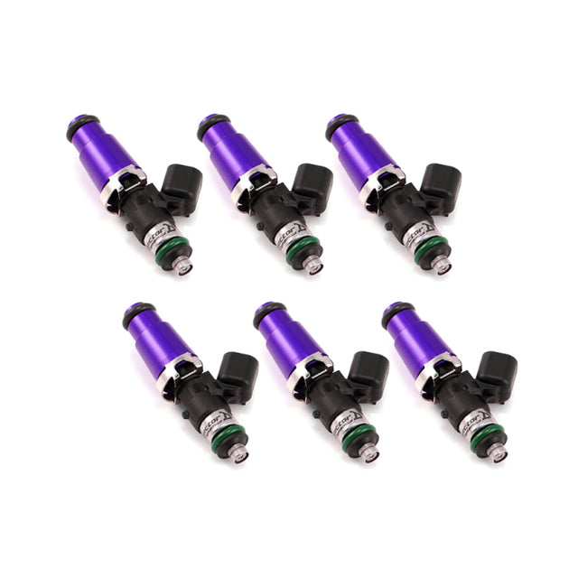 Injector Dynamics 2600-XDS Injectors - 60mm Length - 14mm Top - 14mm Lower O-Ring (Set of 6).