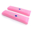 NRG Seat Belt Pads 2.7in (Wide) X 11in - Pink (2 Piece) Short.