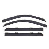 AVS 04-15 Nissan Armada Ventvisor In-Channel Front & Rear Window Deflectors 4pc - Smoke.