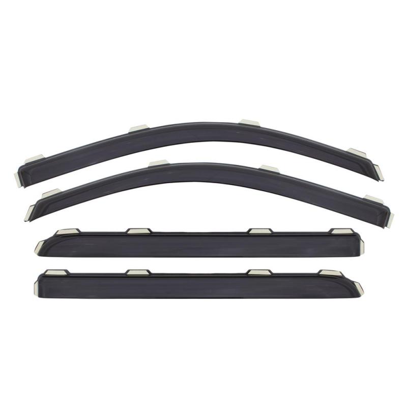 AVS 00-04 Nissan Xterra Ventvisor In-Channel Front & Rear Window Deflectors 4pc - Smoke.