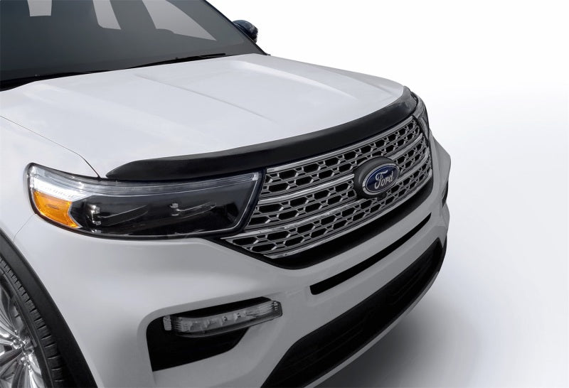 AVS 2020 Ford Explorer Aeroskin Low Profile Hood Shield - Smoke.