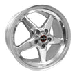 Race Star 92 Drag Star 17x9.50 5x4.50bc 6.88bs Direct Drill Polished Wheel.