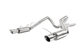 MBRP 11-14 Ford Mustang GT 5.0L Dual Split Rear Race Version T409 3in Cat Back Exhaust System.
