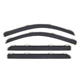 AVS 11-18 Dodge Charger Ventvisor In-Channel Front & Rear Window Deflectors 4pc - Smoke.