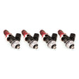 Injector Dynamics ID1050X Injectors 11mm (Red) Adaptors S2K Lower (Set of 4).