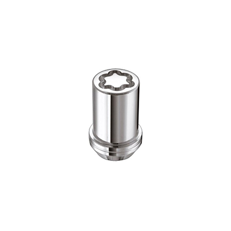 McGard Wheel Lock Nut Set - 4pk. (Tuner / Cone Seat) M12X1.25 / 13/16 Hex / 1.24in. Length - Chrome.