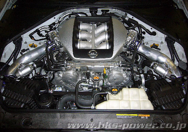 HKS 09-10 GT-R R35 SSQV4 BOV Kit Includes 2 SSQV & Polished Aluminum Pipes.