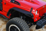 DV8 Offroad 07-18 Jeep Wrangler JK Front & Rear Slim Fenders.